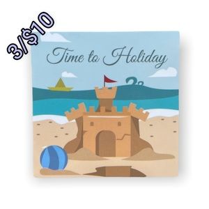 ✨3/$10✨Sandcastle Sticker